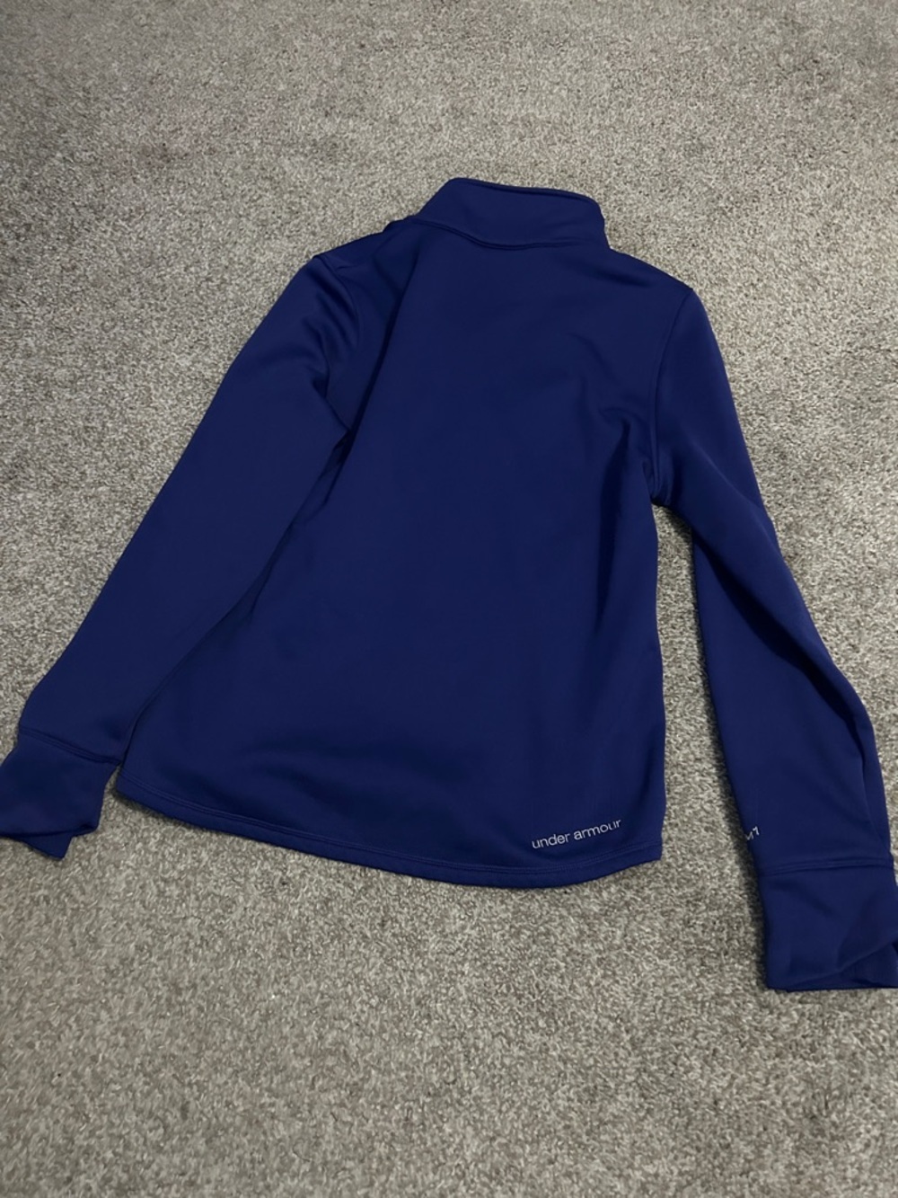 Under Armour Women's Quarter Zip Pullover - purple/blue - Picture 2 of 2